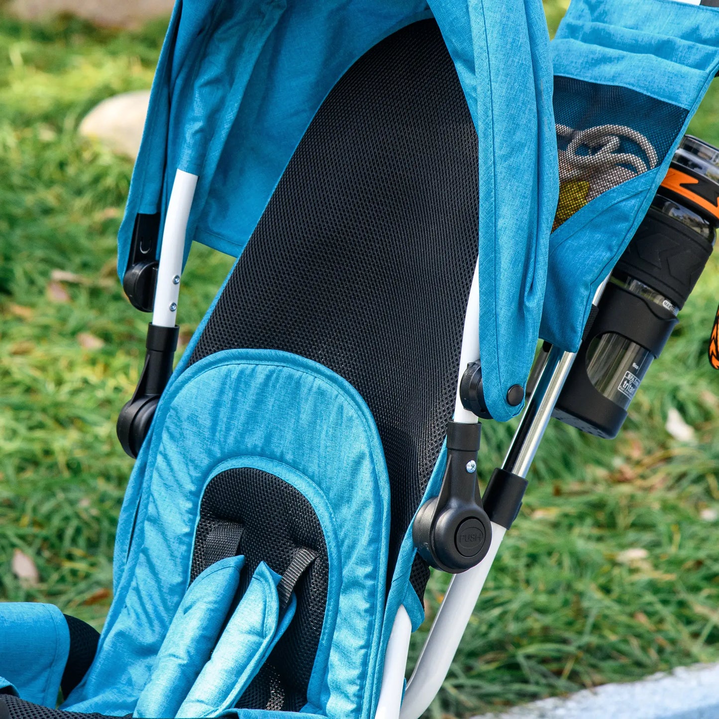 Nancy's Lucugnano Kinderdriewieler - Driewieler - Kinderwagen - Blauw