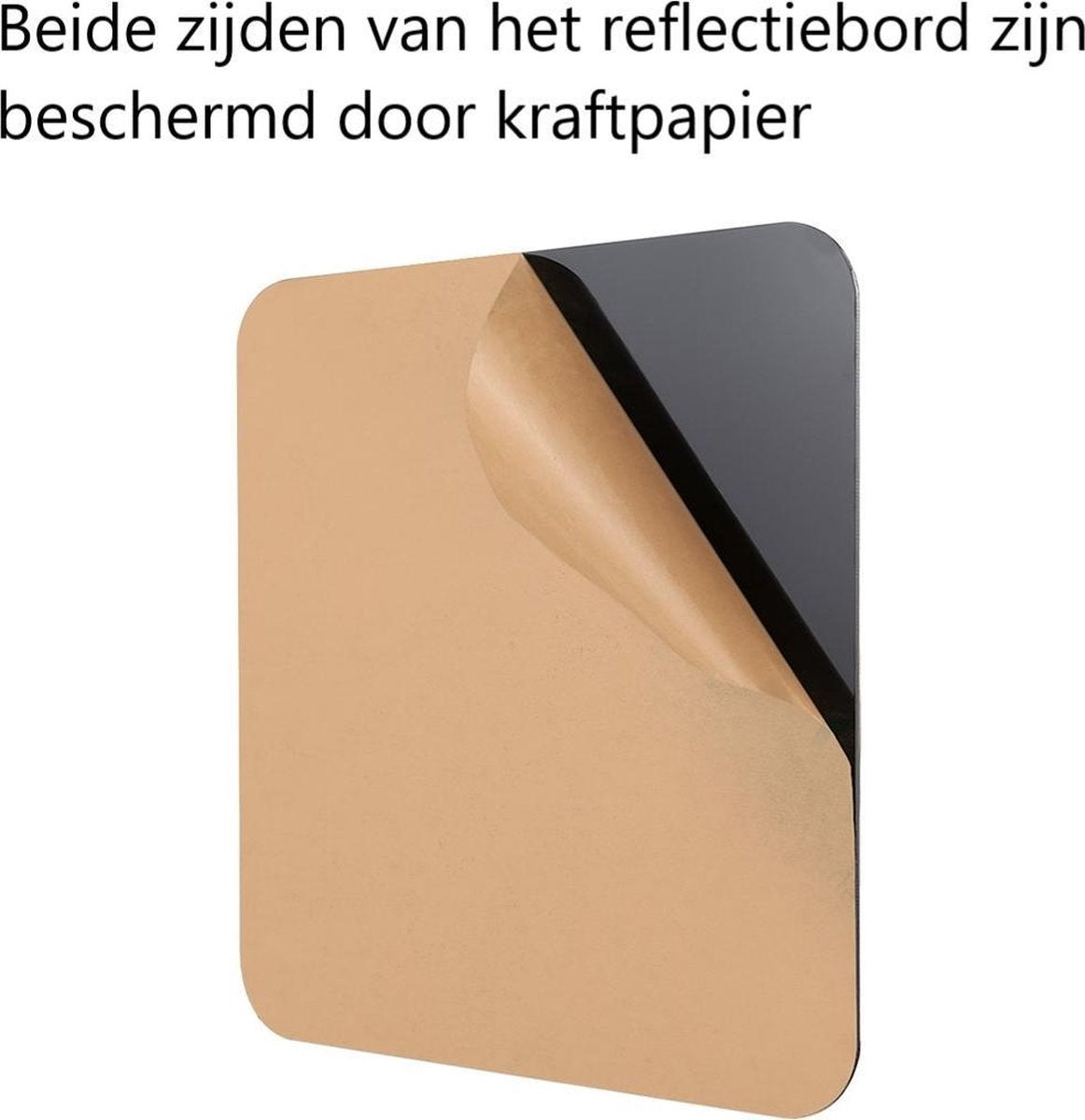 Puluz Reflecterende achtergrondplaat spiegeleffect 40x40cm