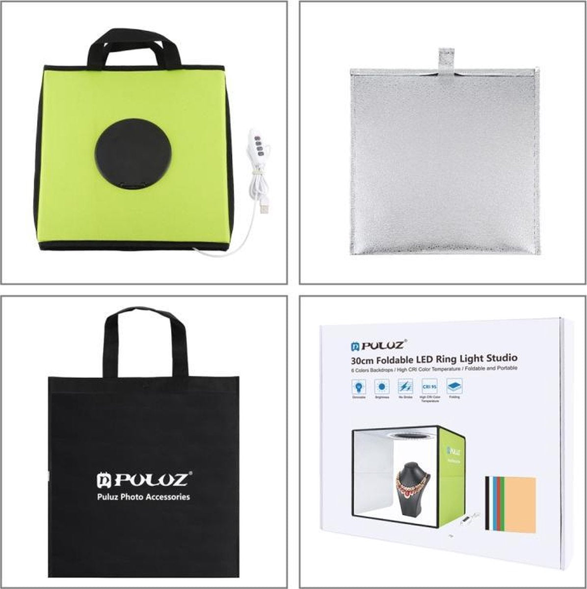 Puluz Professionele Fotostudio Box 30x30x30cm