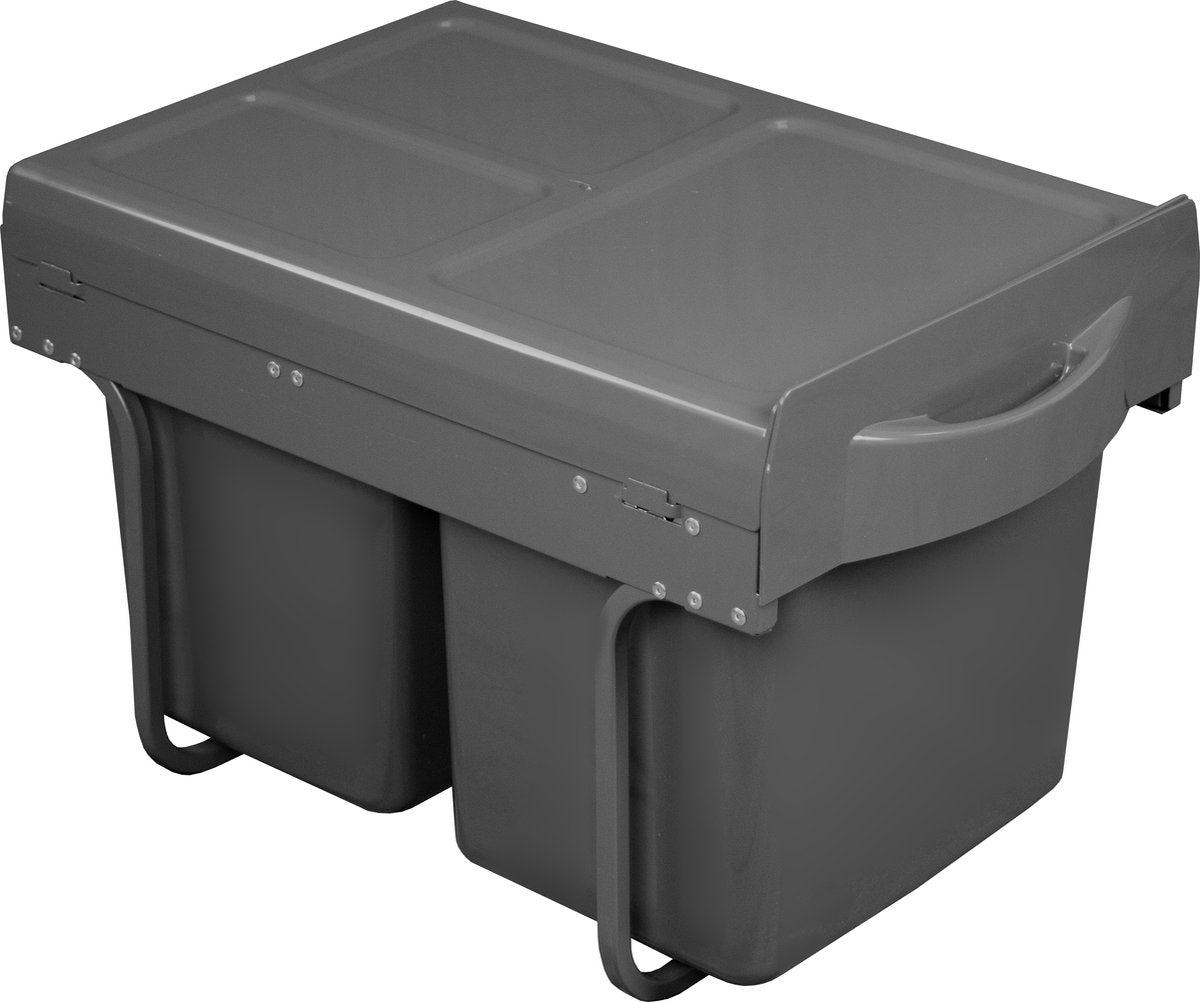 Tweedekans Eleganca Inbouwprullenbak 2x16 Liter