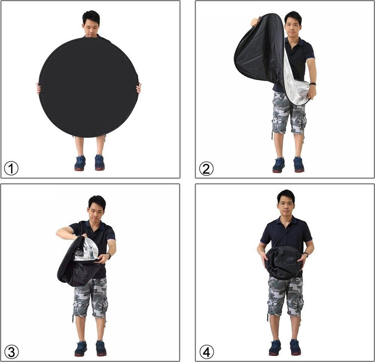 Puluz Fotografie 5 in 1 Reflectiescherm 60cm