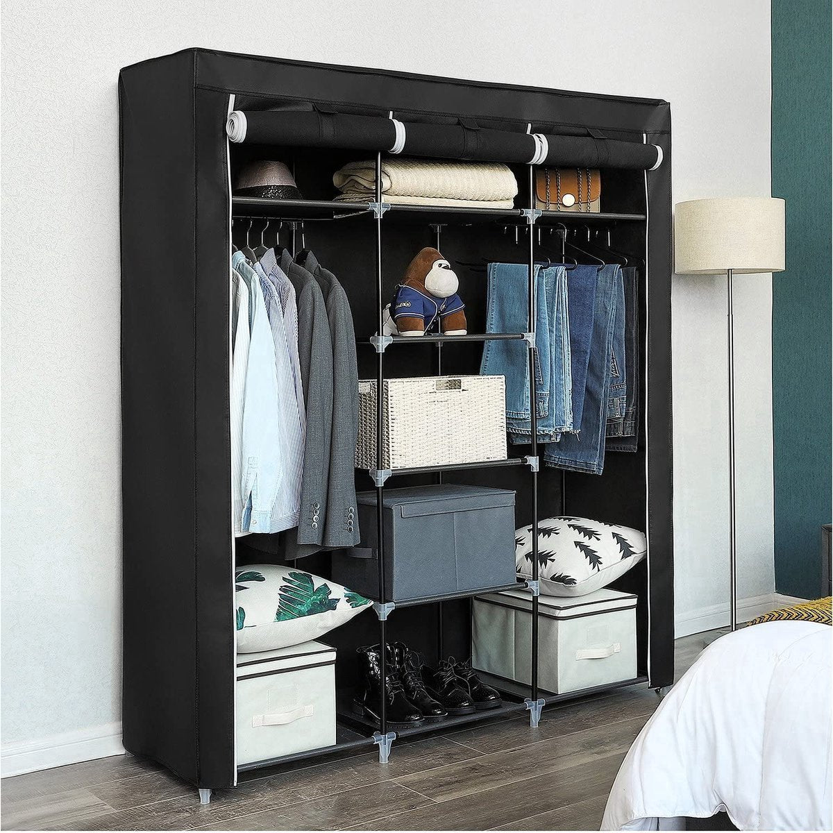 LG Life's Green KM2Z XXL Foldable Wardrobe Black