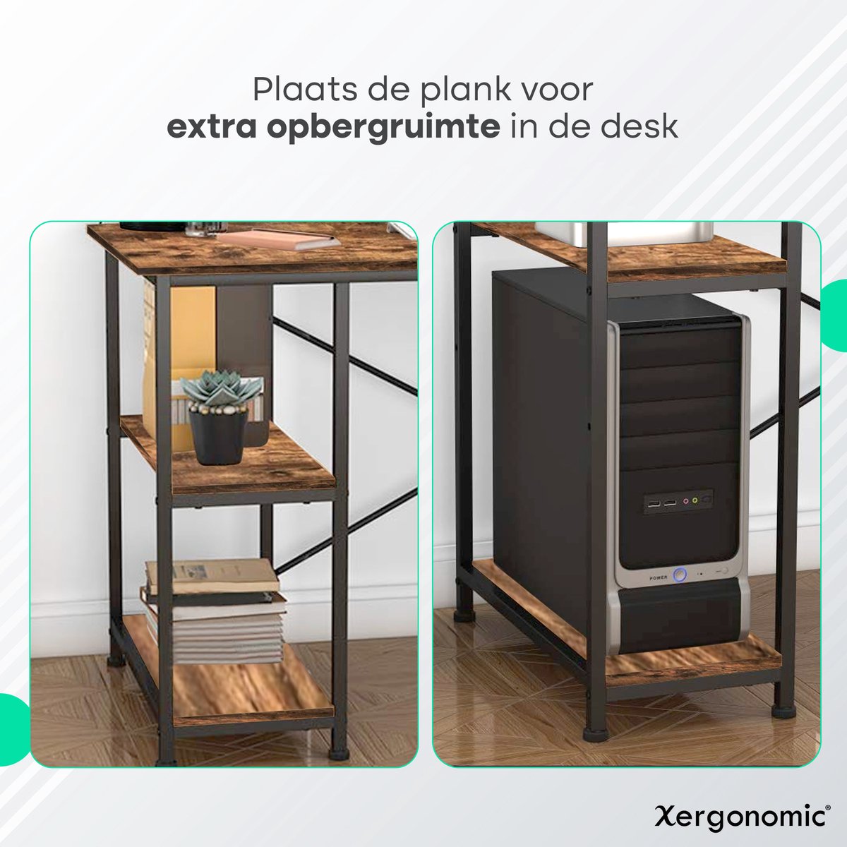 Xergonomic Hoekhoekbureau Vintage
