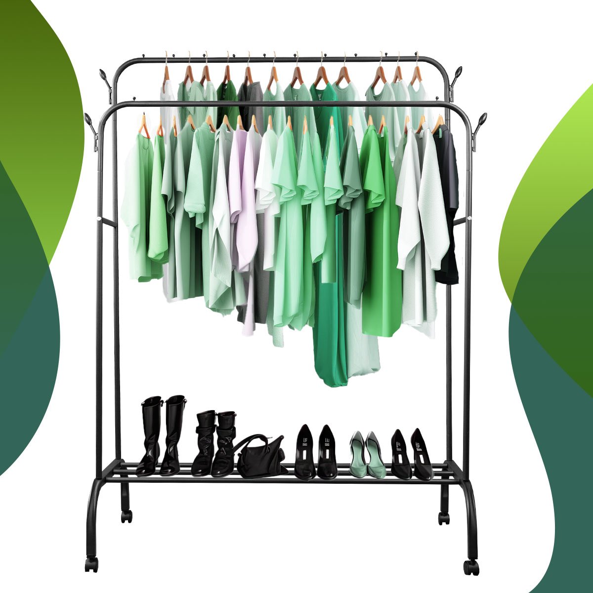 Porte-vêtements LG Life's Green XL noir