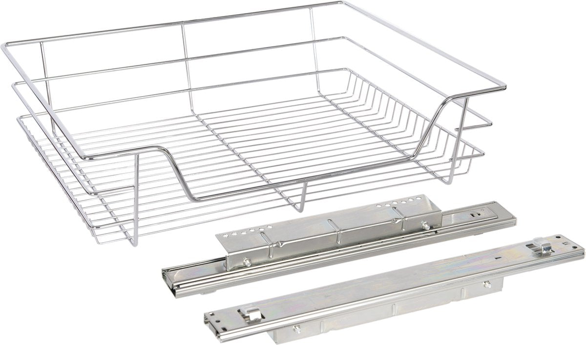 Eleganca Draadmand met soft-close zijgeleider voor kastfront 60cm