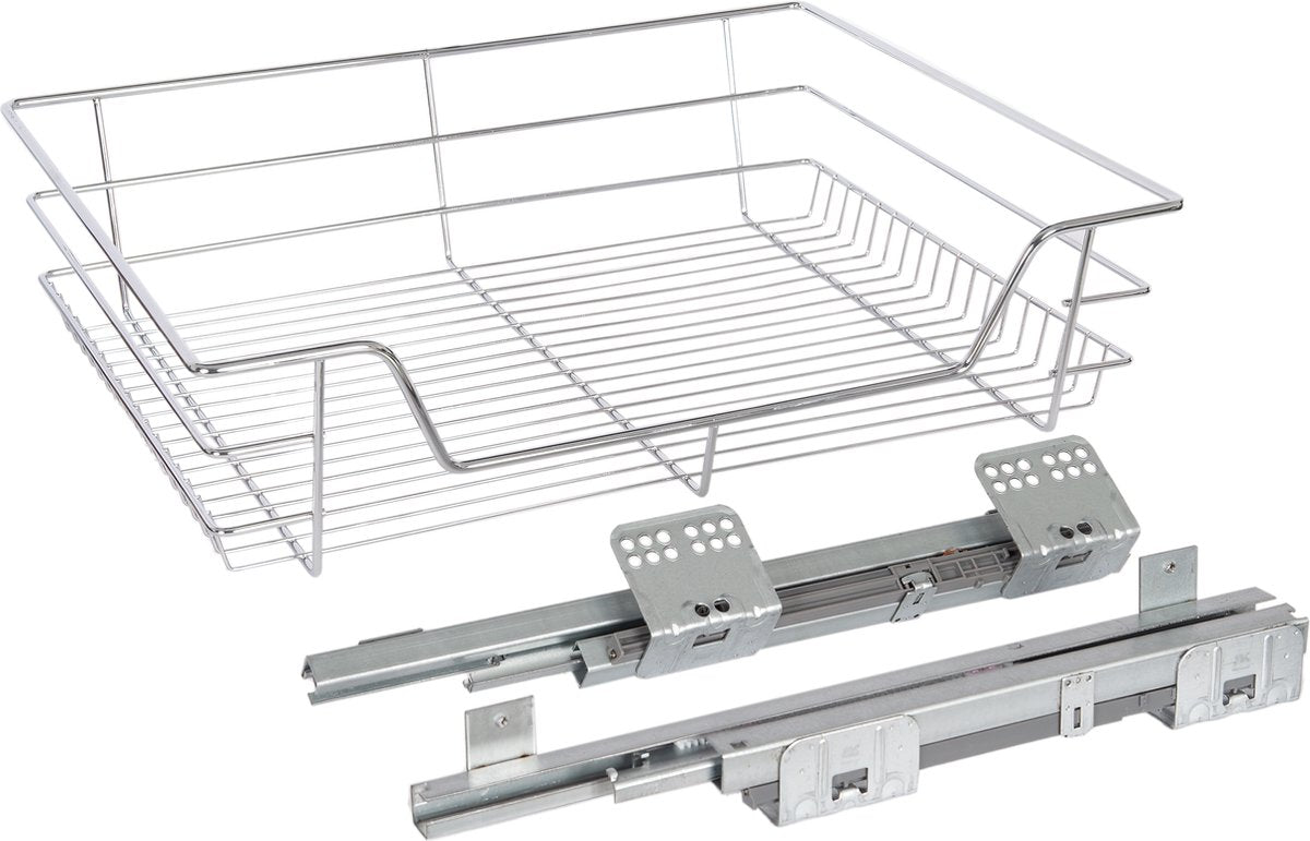 Eleganca Draadmand met soft-close ondergeleider voor kastfront 60cm