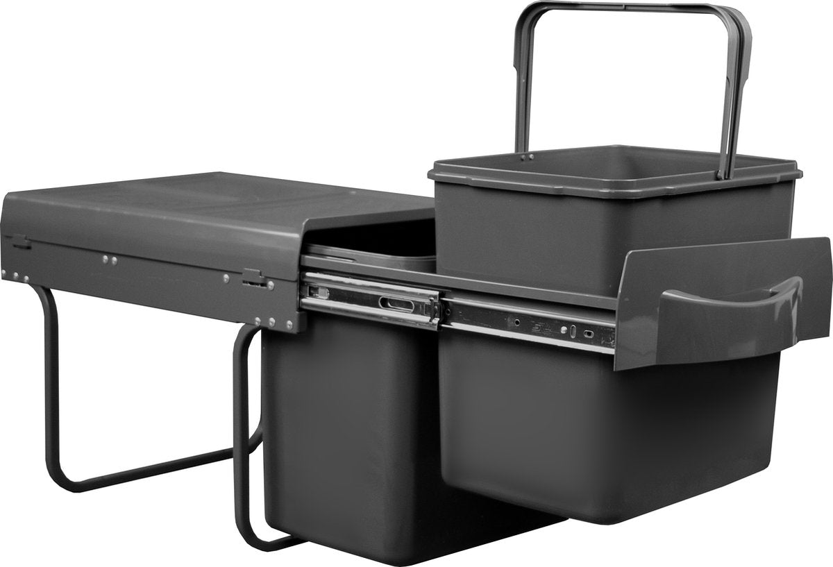 Tweedekans Eleganca Inbouwprullenbak 2x16 Liter