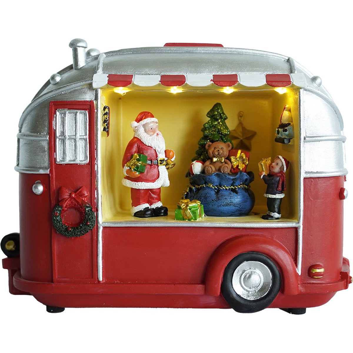 Caravane Kristmar avec musique et éclairage LED