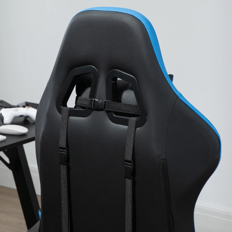 Nancy's Anterivo Gamestoel - Gaming Stoel - Ergonomisch - Draaibaar - Verstelbaar - Zwart / Blauw