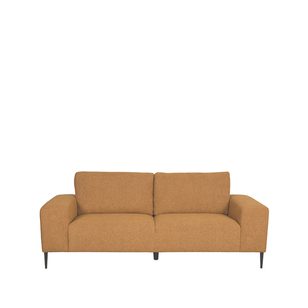 LABEL51 Ferraro 3-zits bank Oker geel 212x88x85 cm