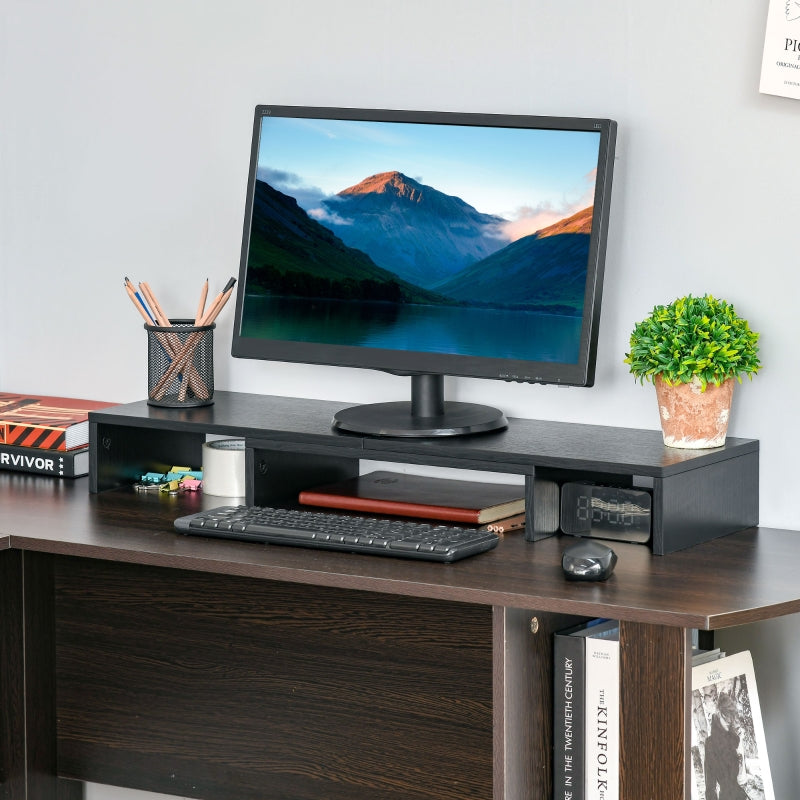 Nancy's Alpha Monitor Stand - Screen Stand - Monitor Holder - Support pour écran d'ordinateur - Réglable - Noir