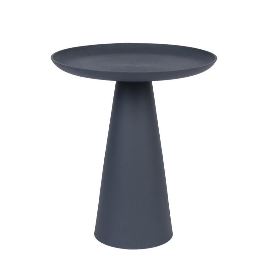 Nancy's Estela Side table - Coffee table - Round - Blue - Steel - ± Ø 40 x 45 cm