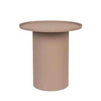Nancy's Navais Side table - Coffee table - Round - Pink - Steel - ± Ø 45 x 45 cm