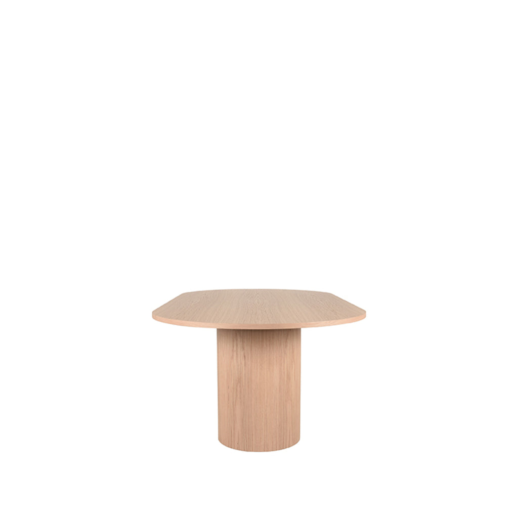 LABEL51 Eettafel Deens Ovaal Oliva - Eiken hout - 240x120x75 cm
