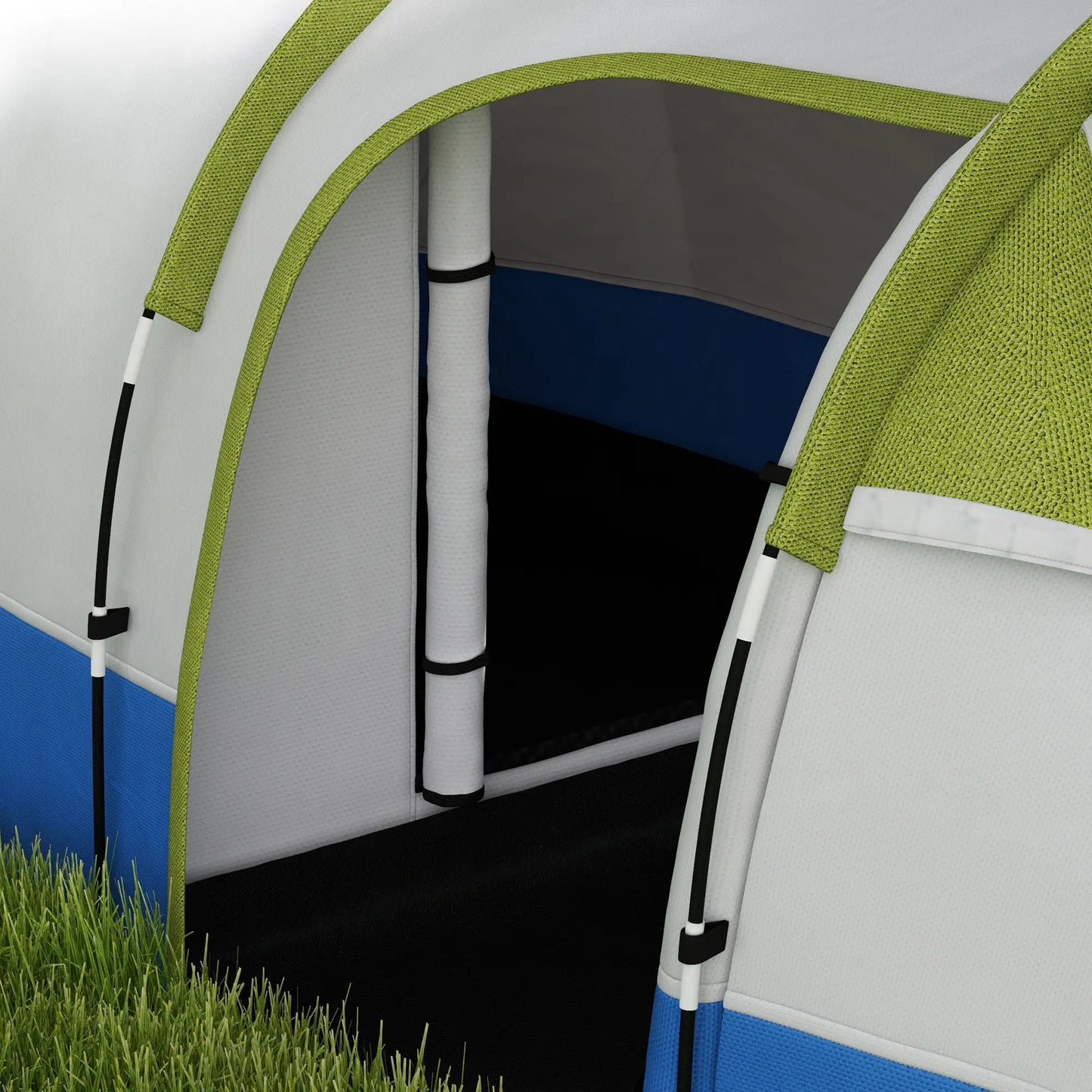 Nancy's Garniga Kampeertent - Campingtent - 2-4 Personen - Waterdicht - 420 x 200 x 150 cm