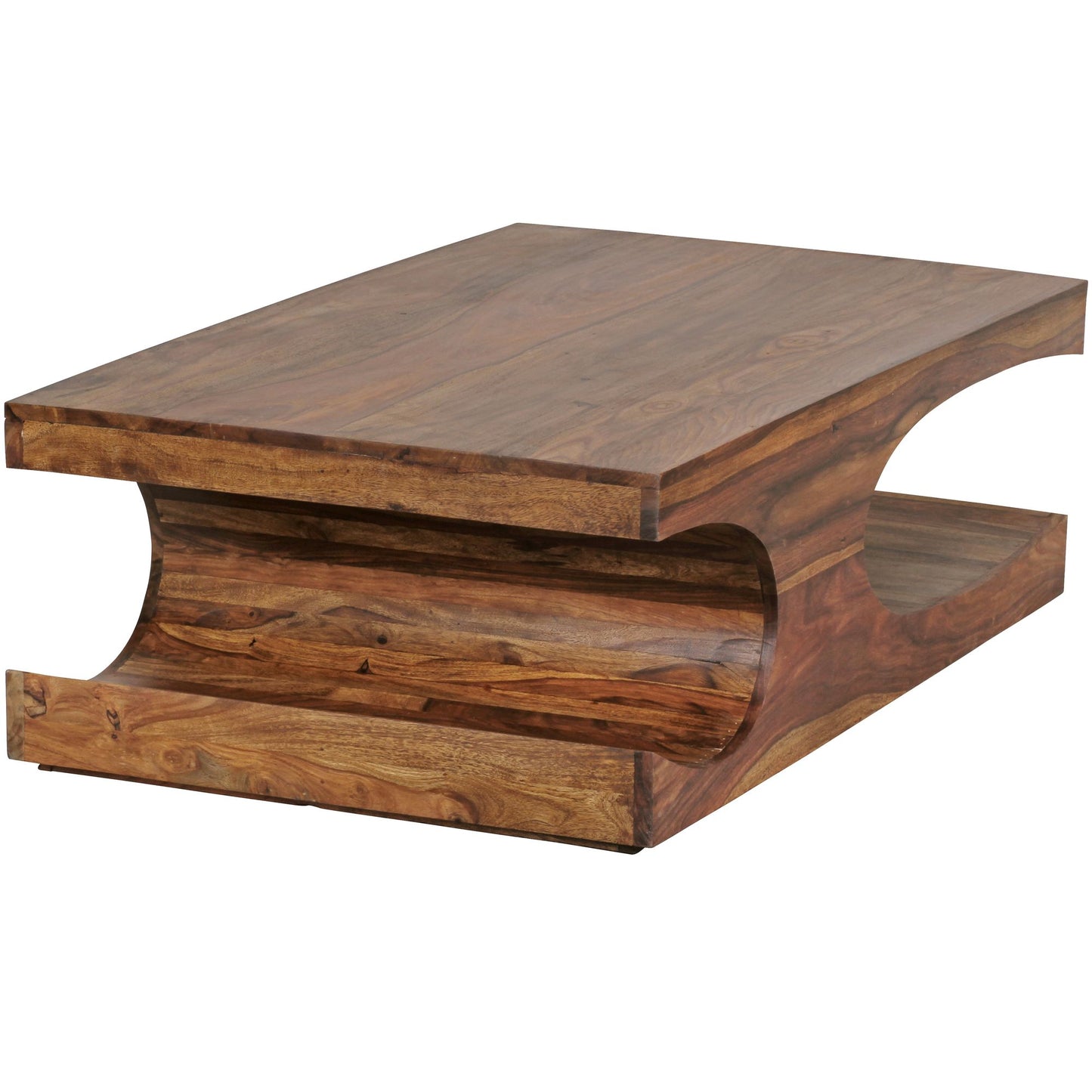 Nancy's Reston Salontafel - Koffietafel - Sheesham Hout - ± 120 x 70 x 40 cm