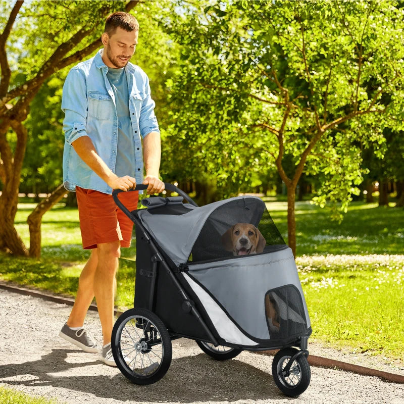 Nancy's Bronkie Reiswagen Voor Huisdieren - Hondenbuggy - Kattenbuggy - Dierenwagen