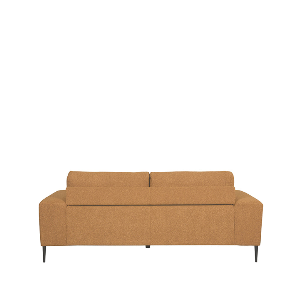 LABEL51 Ferraro 3-zits bank Oker geel 212x88x85 cm