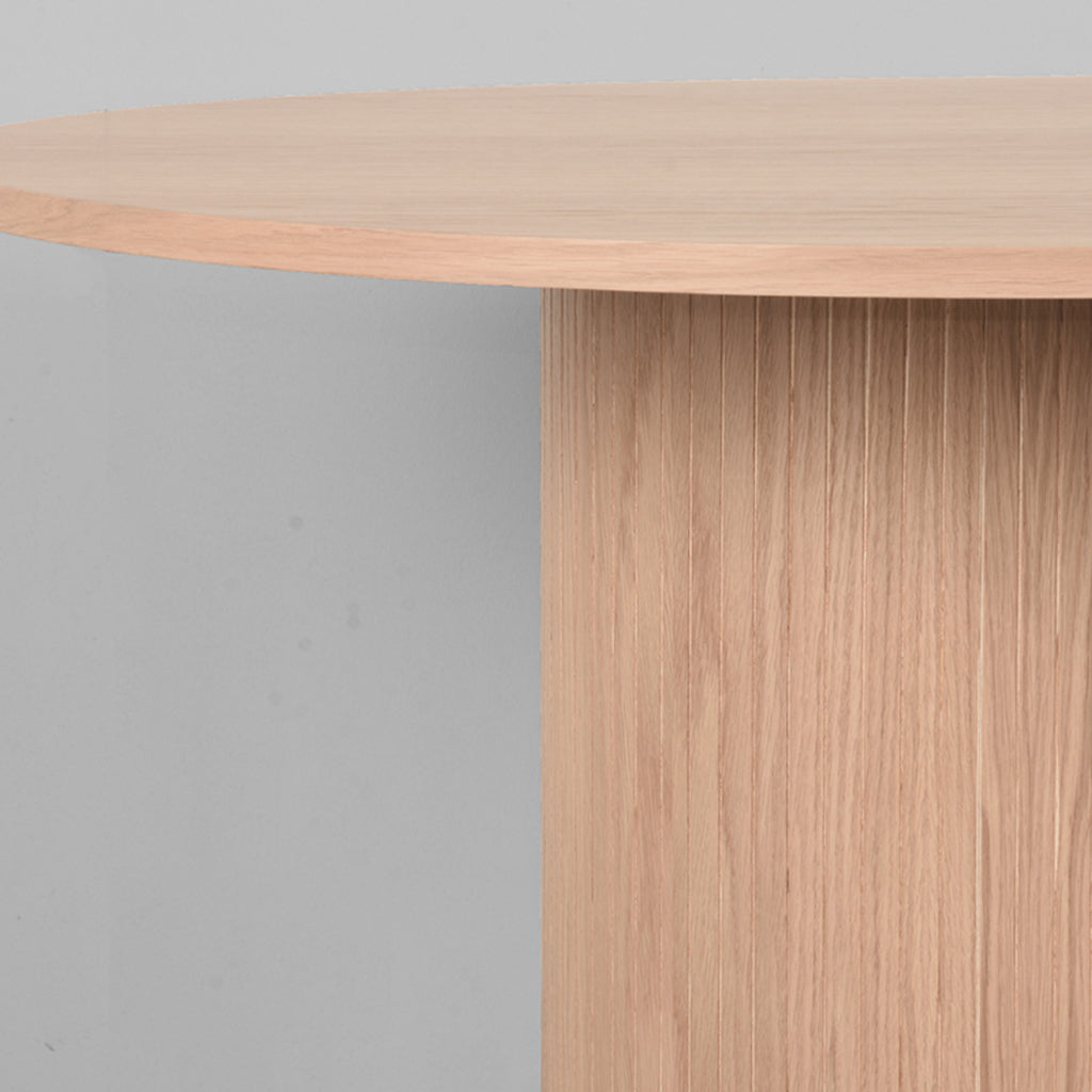 LABEL51 Eettafel Deens Ovaal Oliva - Eiken hout - 240x120x75 cm