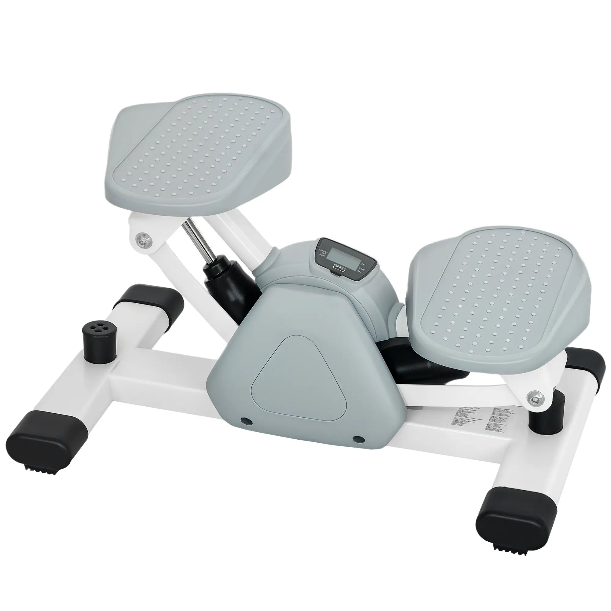 Nancy's Giaveno Stepper - Fitness Step - Step Apparaat - LCD-scherm - Grijs