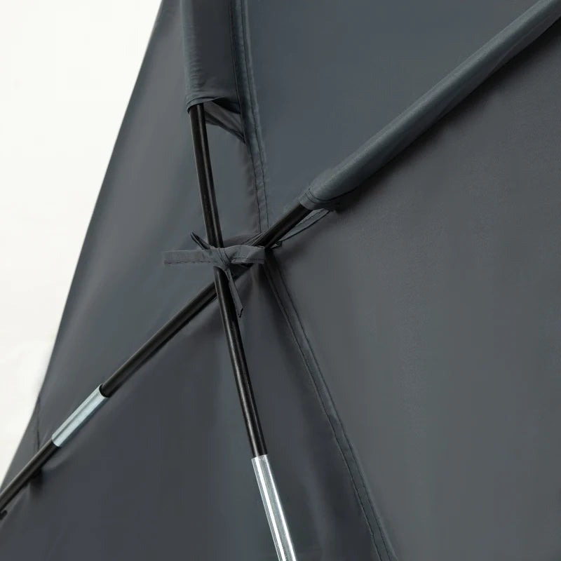 Nancy's Borralha Kampeertent - Camping tent - Campingbed - 1 persoon - Grijs - ± 200 x 85 x 150 cm