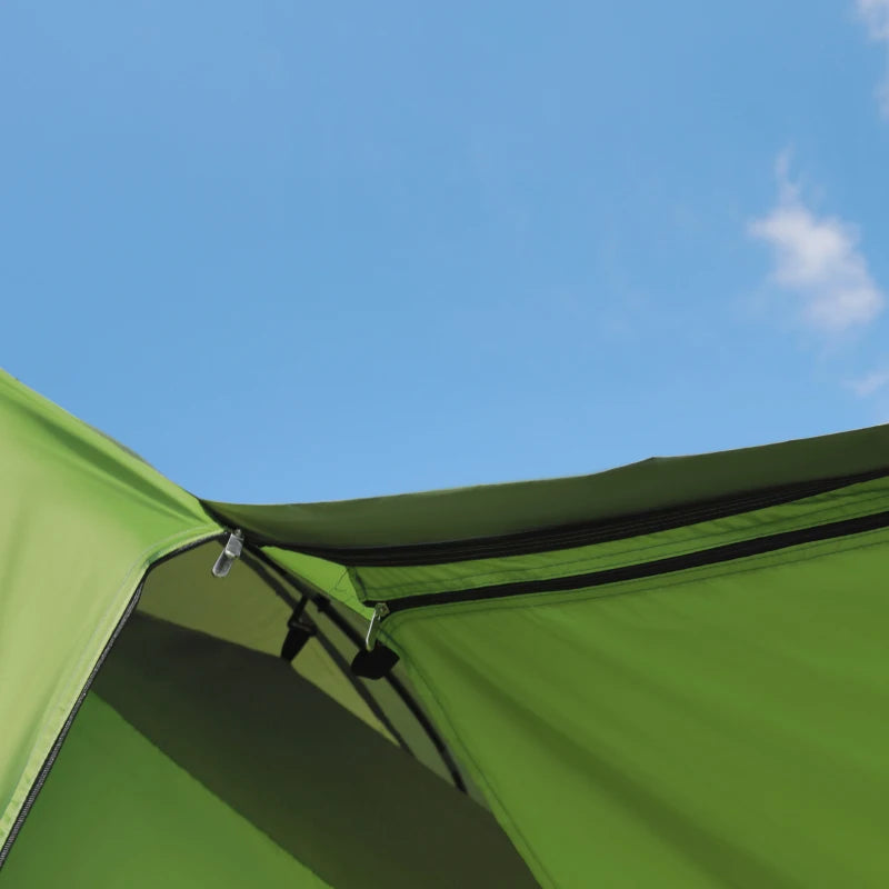 Nancy's Croja Kampeertent - Camping tent - 4 tot 8 Personen - Groen - ± 400 x 300 x 225 cm