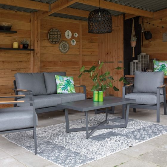 Nancy's Wigan Loungebank - 2-zits tuinbank