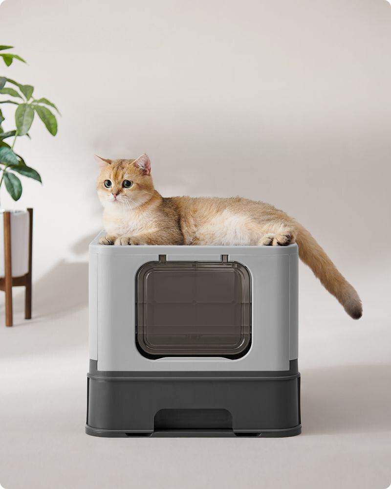 Nancy's Epping Kattebak met dakraam - Katten toilet - Met uitschuifbare lade