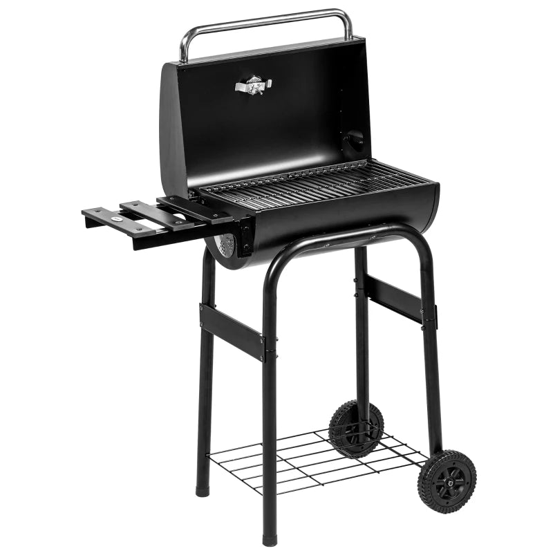 Nancy's Tregosa Barbecue - BBQ - Grill - Charbon de bois - Acier - Noir