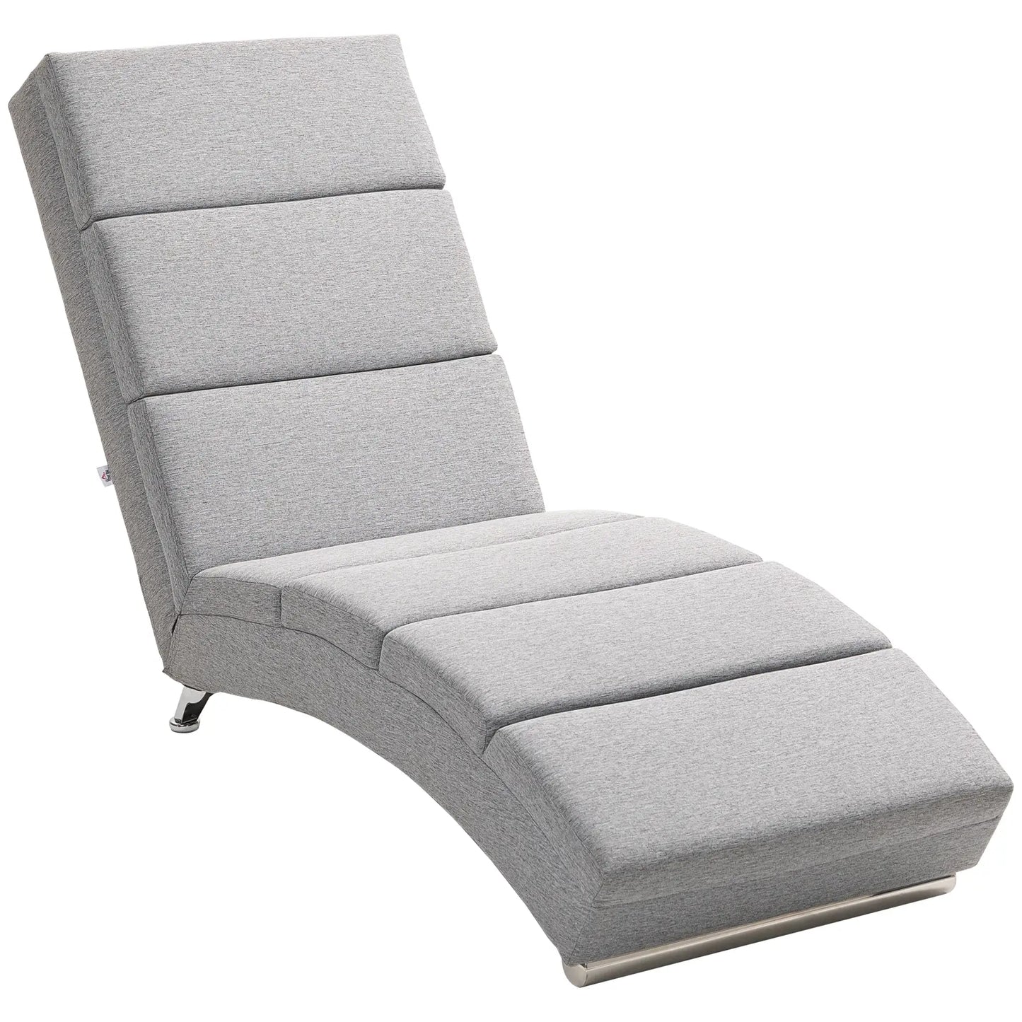 Nancy's Locri Relaxfauteuil - Loungestoel - Relaxstoel - Grijs - Linnen
