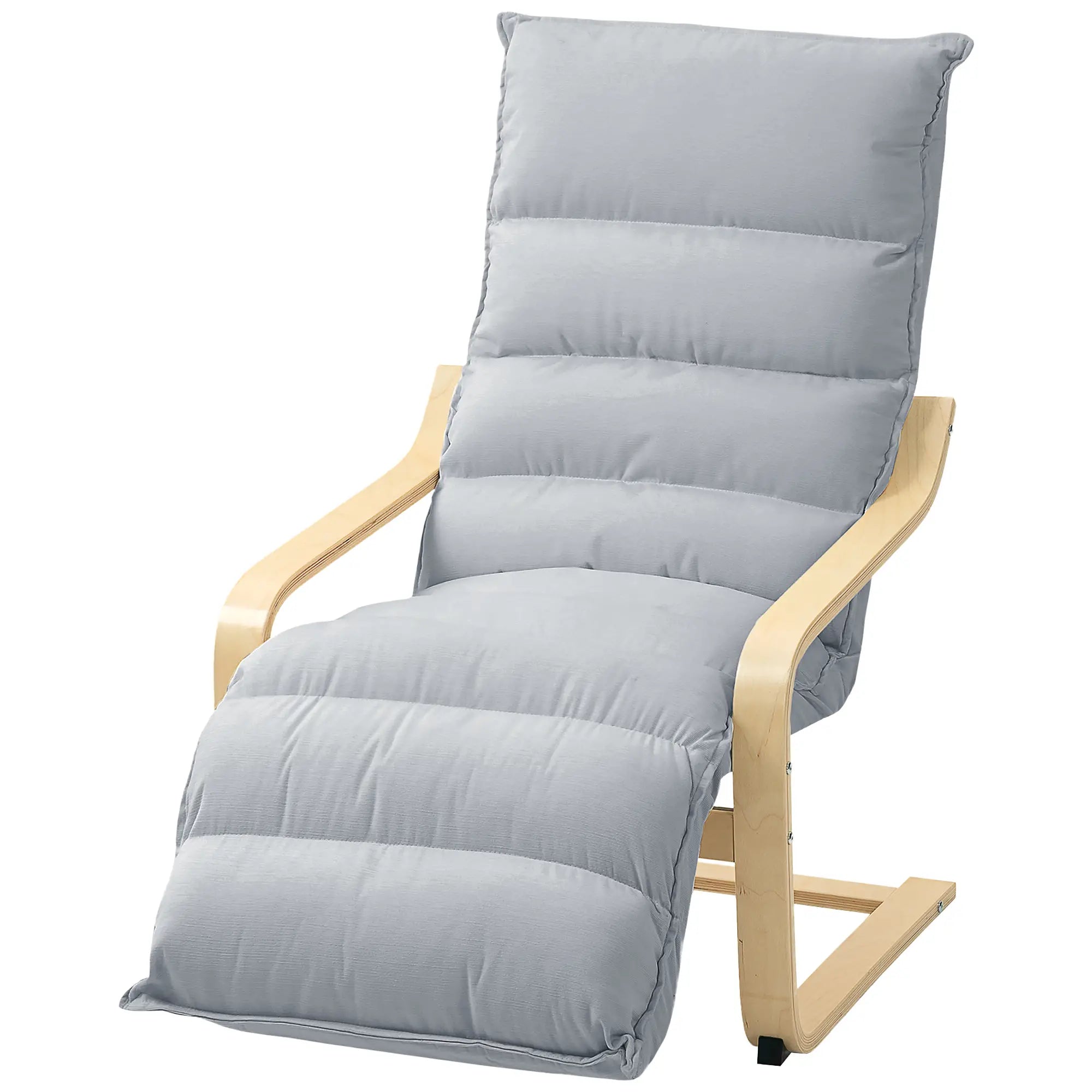 Nancy's Latera Relaxfauteuil - Loungestoel - Relaxstoel - Lichtgrijs - Fluweel