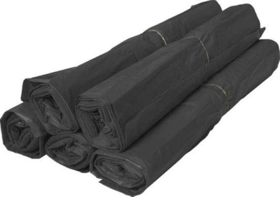 Eleganca stevige HDPE type T10 vuilniszakken - 45x50 cm - 5 rollen van 50 afvalzakken