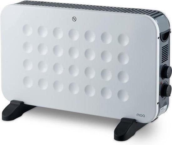 MOA Convector Kachel - Portable Heater - Elektrische heater - Wit