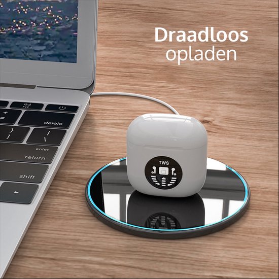 JAP Sounds AP80 Draadloze oordopjes - Met oplaadcase - Bluetooth - Geschikt voor apple, iphone, android, samsung etc.