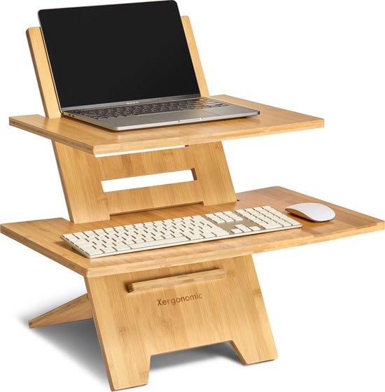 Xergonomic Sta bureau Laptopstandaard