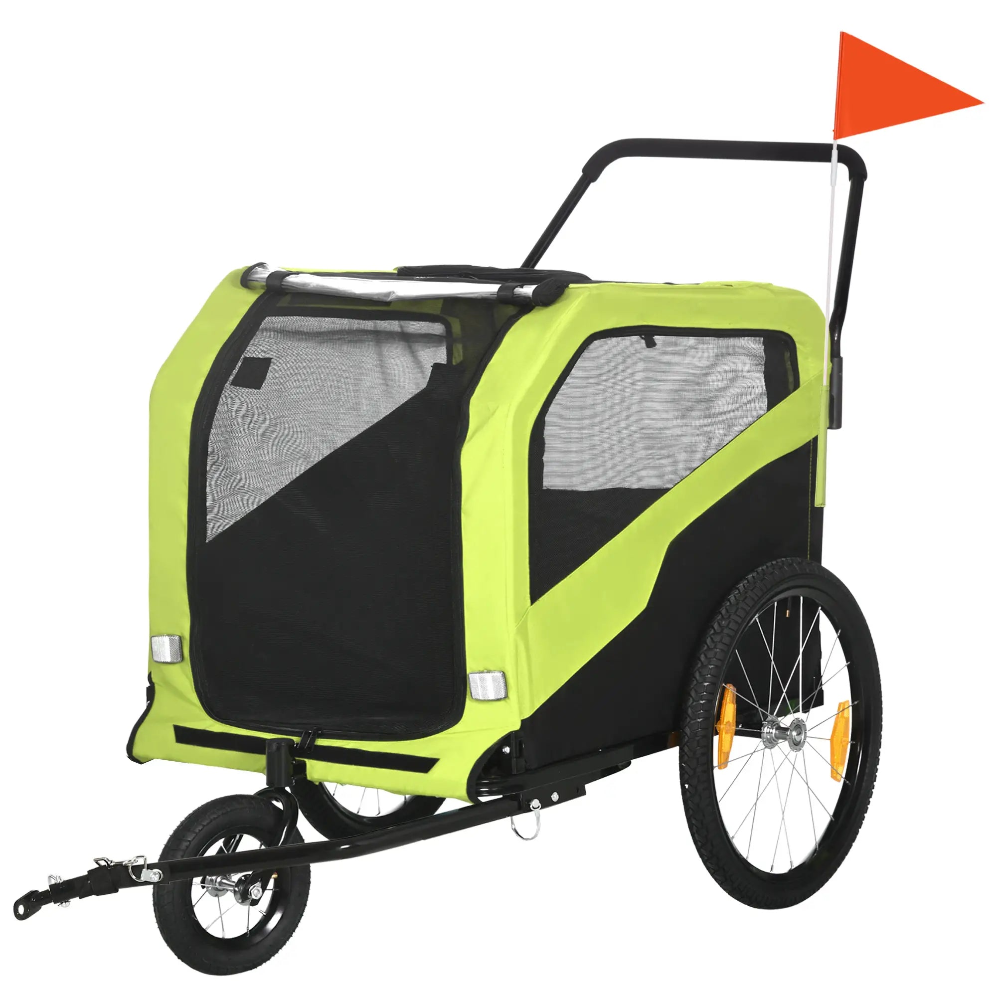 Nancy's Mondego Reiswagen voor Huisdieren - Hondenbuggy - Hondenkar - Dierenwagen - Groen