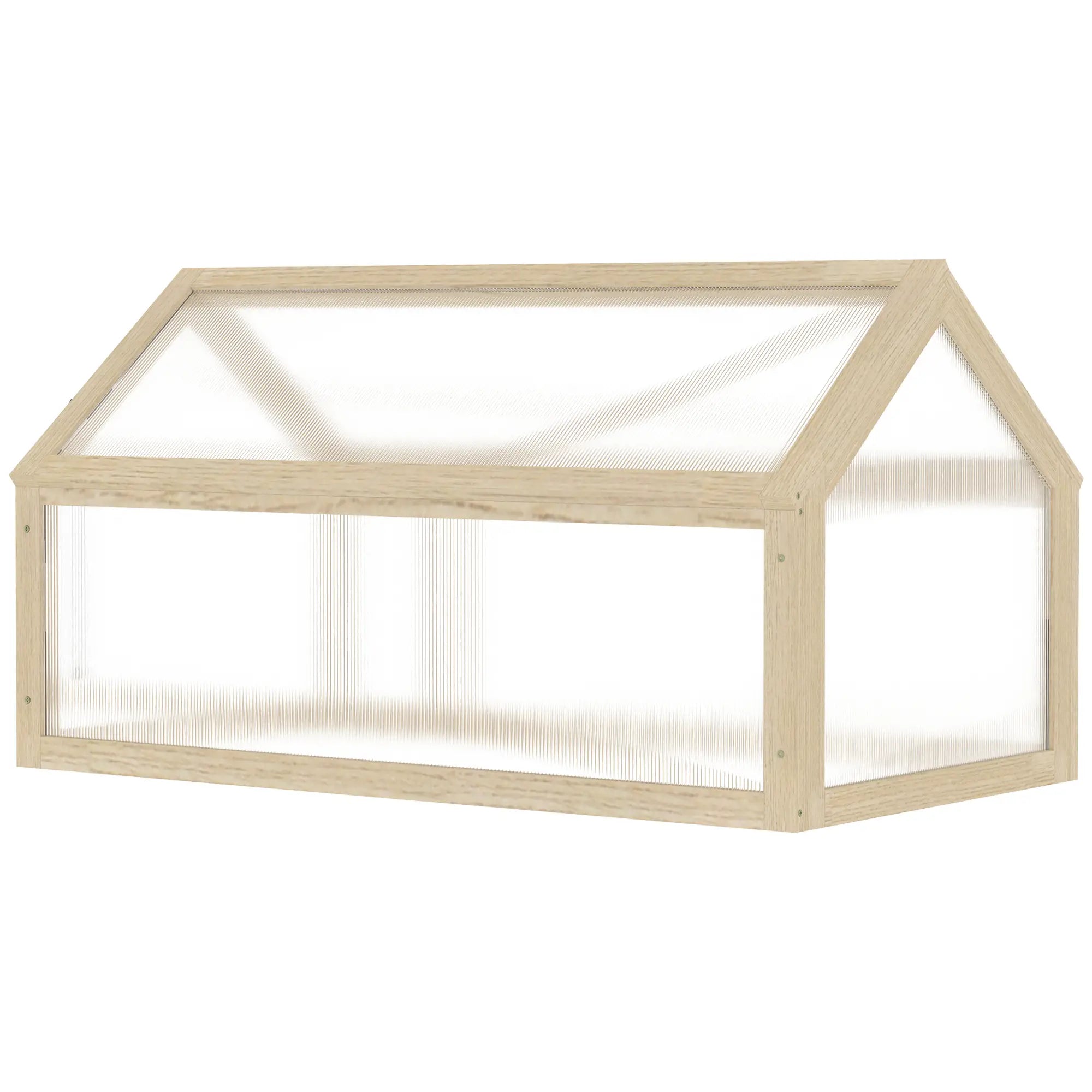 Nancy's Centobuchi Kweekkas - Plantenkas - Tuinkas - Dennenhout - ± 90 x 50 x 50 cm