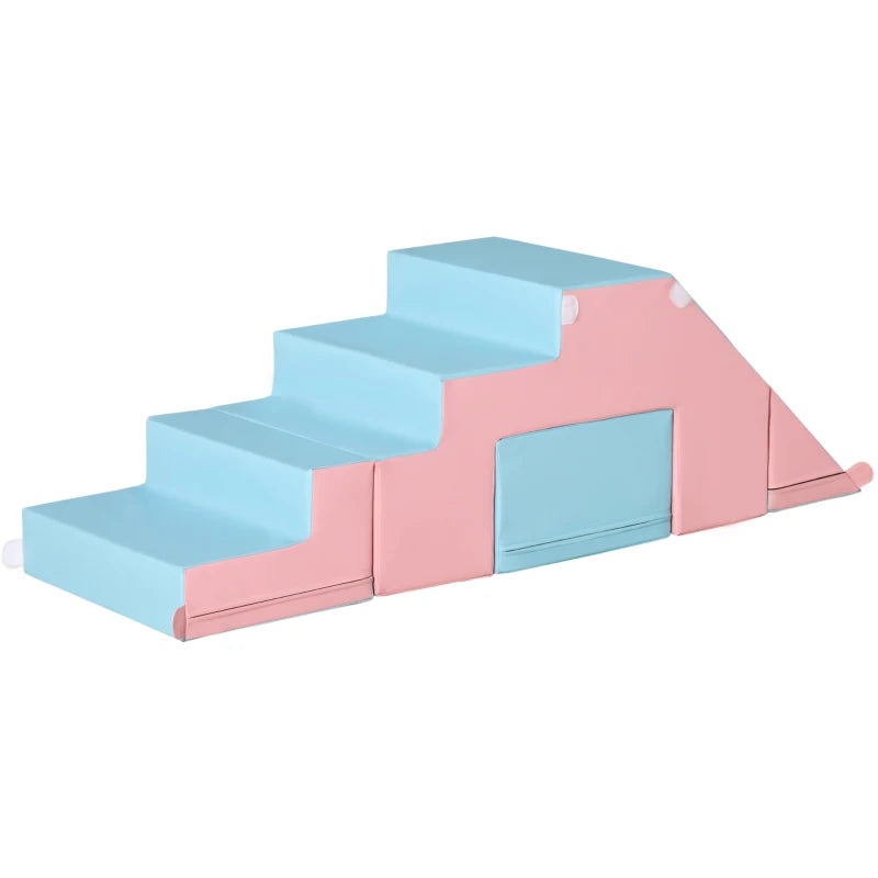 Nancy's Isa Soft Building Blocks - Blocs en mousse - Blocs de jeu - Jouets d'escalade et de glisse - Multicolore