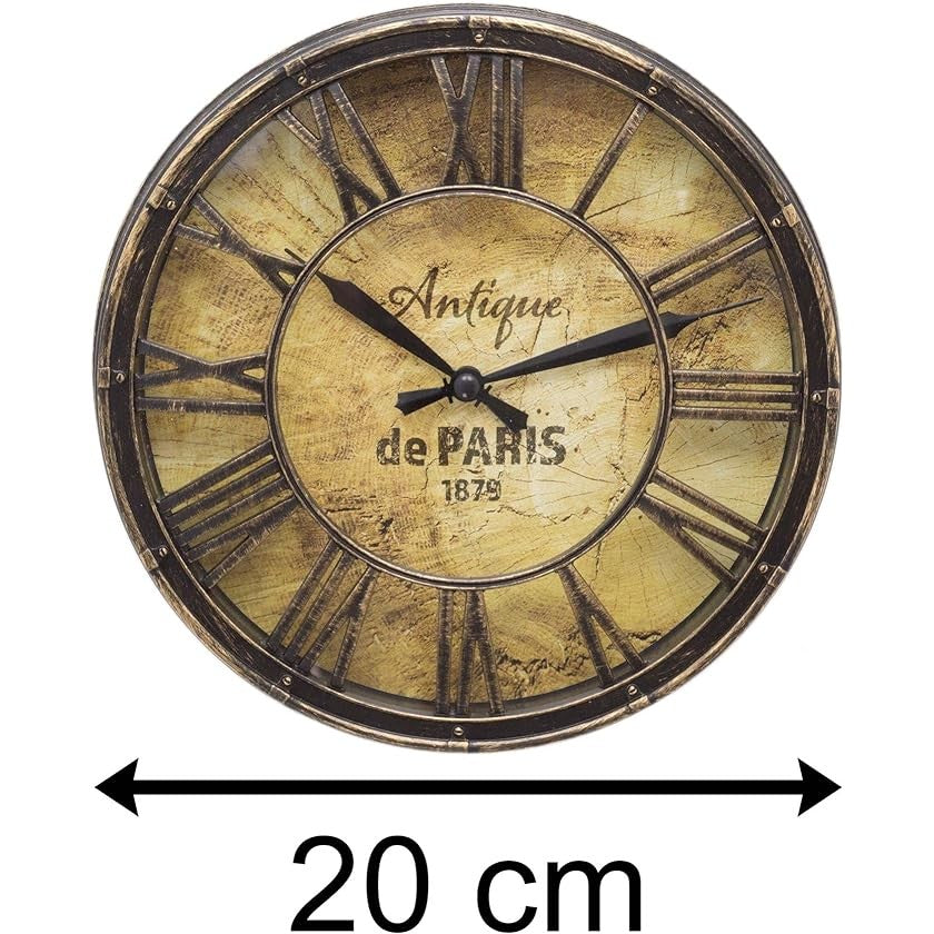 Eleganca Wandklok rond 21cm