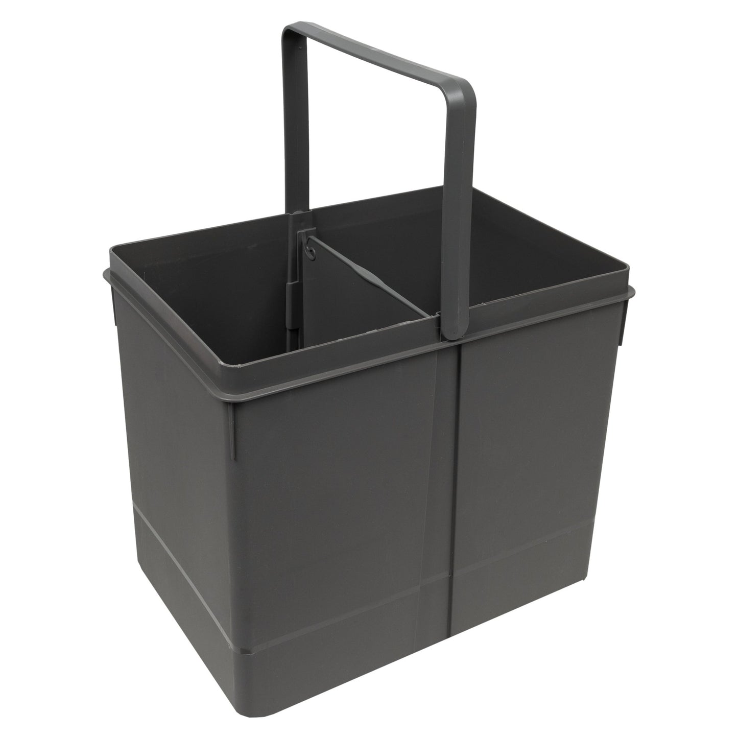 Eleganca Inbouw prullenbak - Inbouw afvalemmer - Inbouw afvalbak - Inbouw vuilnisbak - 20 Liter of 2x10 liter - Prullenbakken afval scheiden