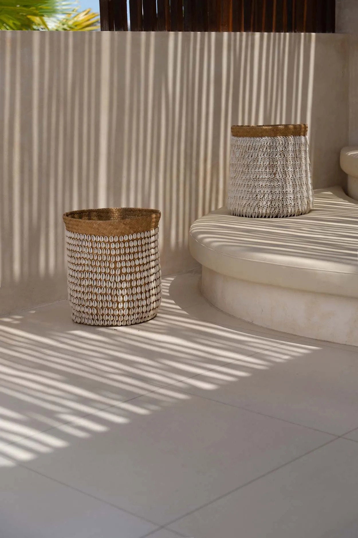 Bazar Bizar Pandan Basket #1 - Natural White