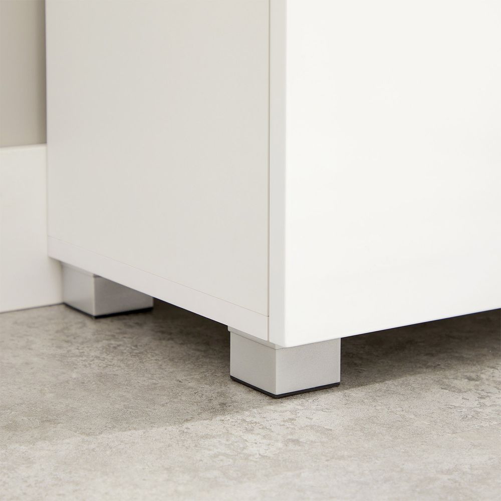 Nancy's Bedale Badkamerkast - Badkamermeubel - Wit - Modern - 60 x 30 x 80 cm