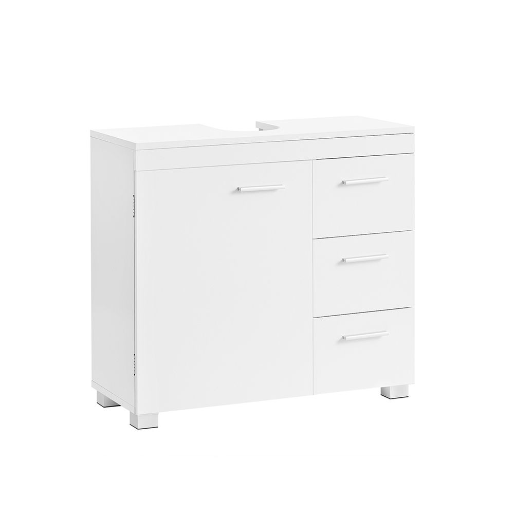 Meuble lavabo Nancy's Bolsover Blanc - Meubles de salle de bain - Meubles lavabo - Meuble lavabo Moderne - 70 x 30 x 64 cm