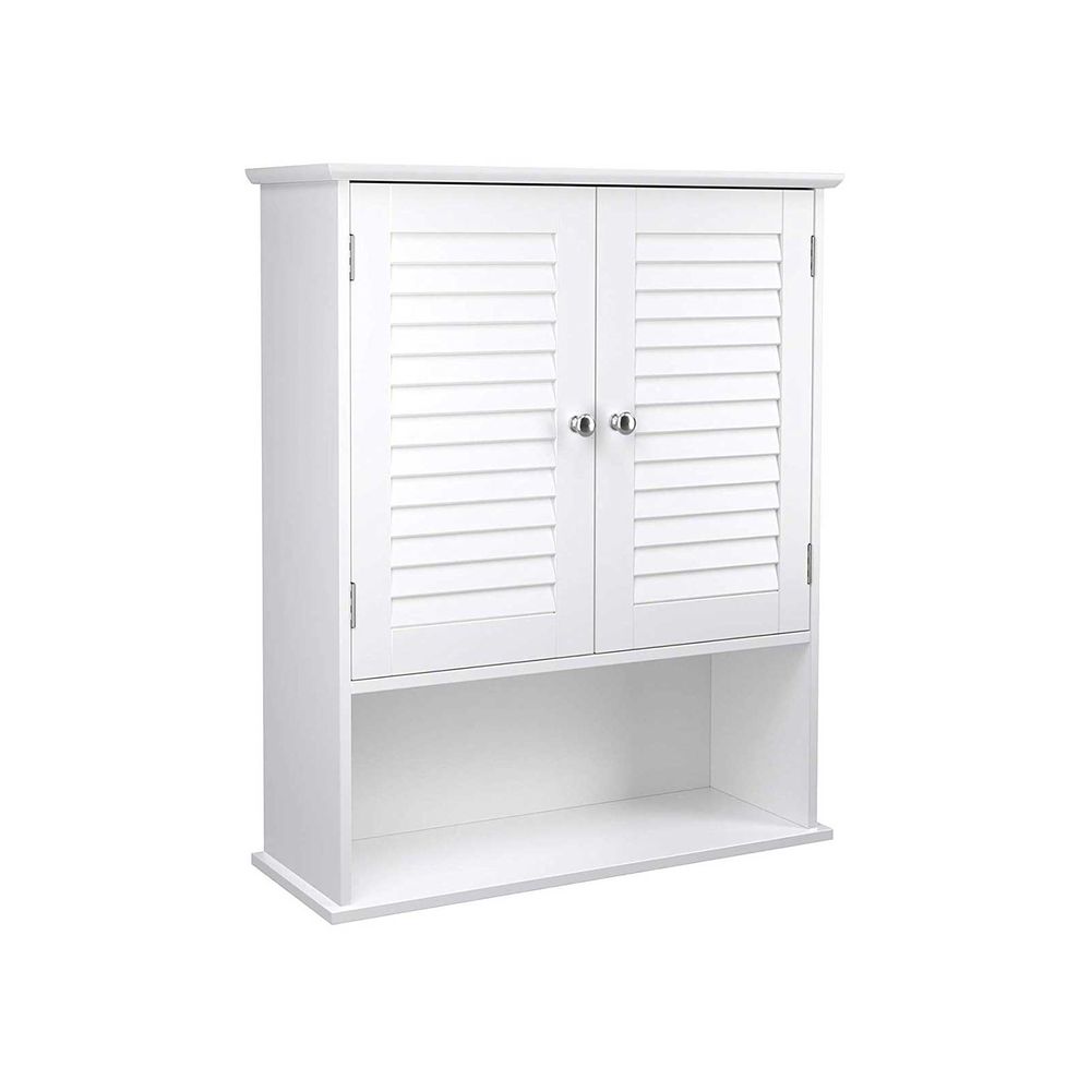 Nancy's Berzo Bathroom Cabinet Hanging - Bathroom Furniture - White - 60 x 20 x 70 cm