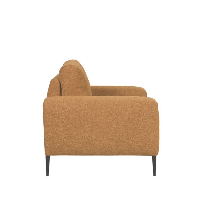 LABEL51 Ferraro 1-zits bank Oker geel 112x88x85 cm