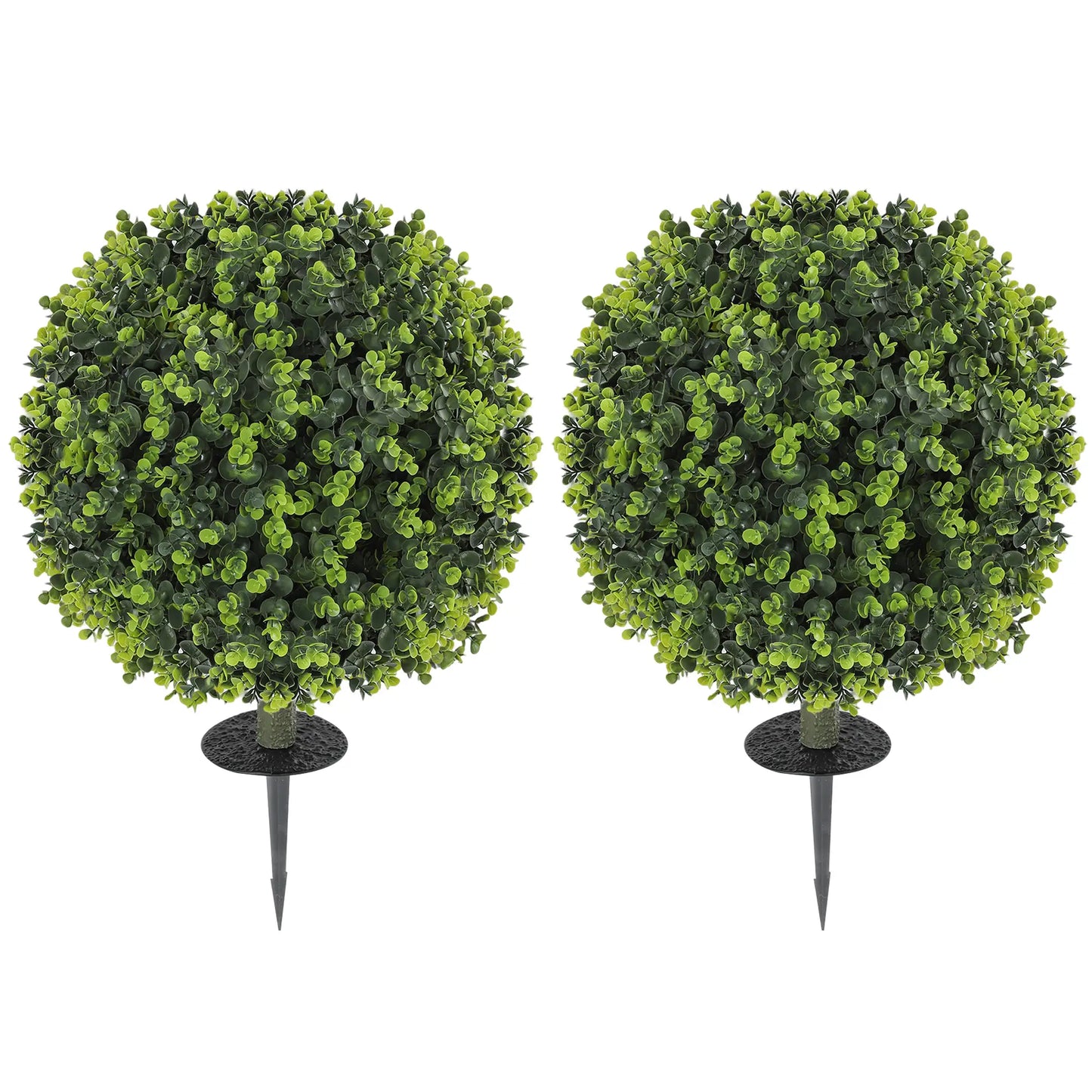 Nancy's Ginosa Kunstplanten - Kunstbomen - Kunst Buxus - Set van 2