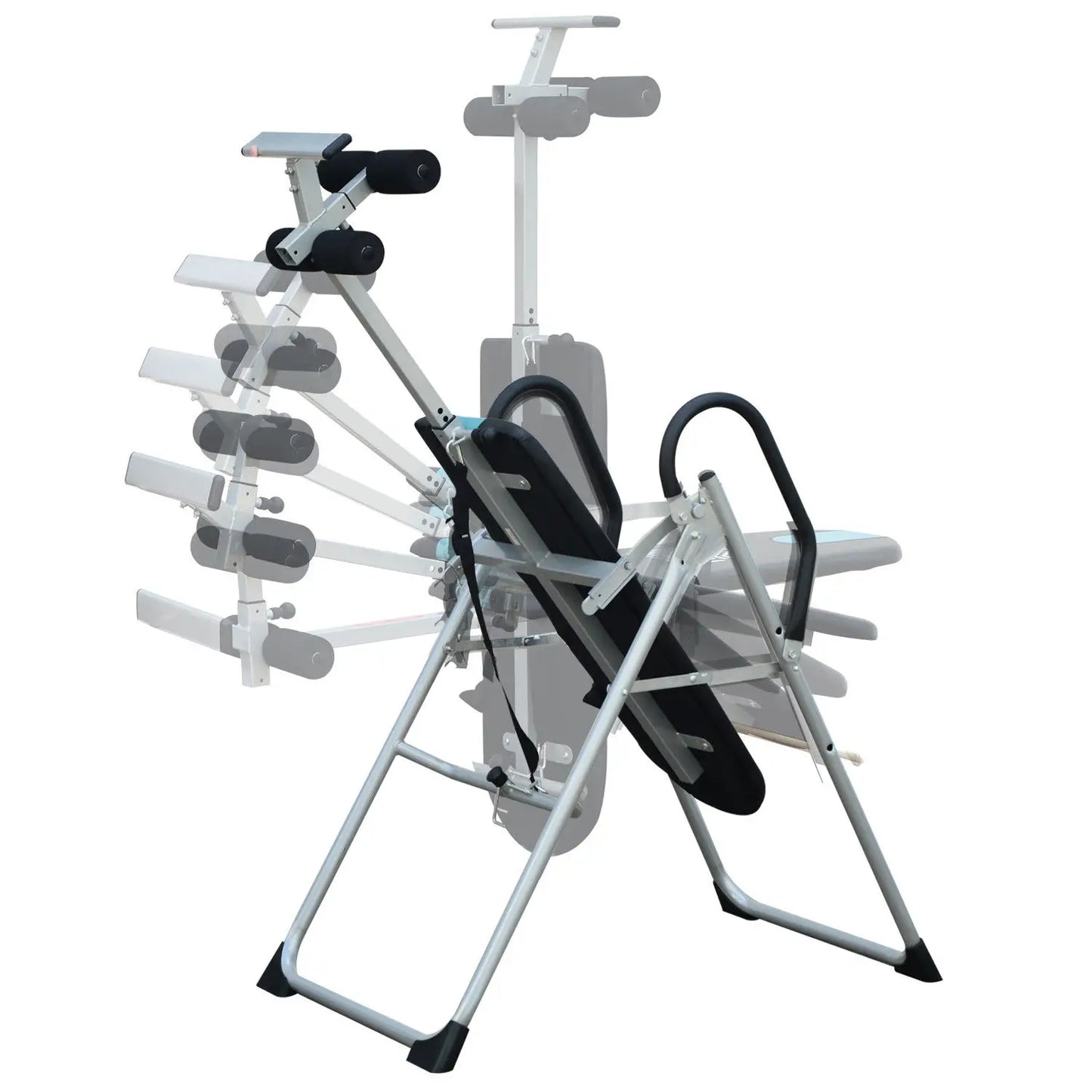 Nancy's Giglio Campese Trainingsbank - Fitnessbank - Opvouwbaar - Zilver / Blauw / Zwart