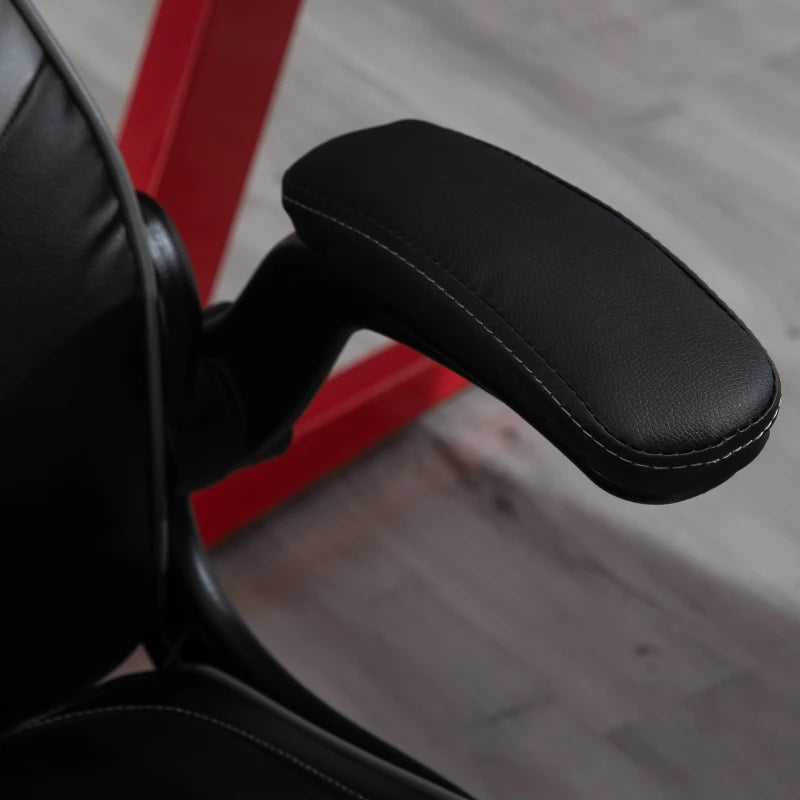 Nancy's Anghiari Gamestoel - Gaming Stoel - Ergonomisch - Draaibaar - Verstelbaar - Zwart / Wit
