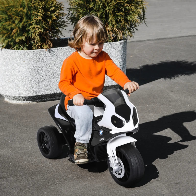 Nancy's Joeri Electric Kids Motorcycle - Electric Tricycle - Kids Vehicle - Kids BMW Motorcycle - Music / Light - Black