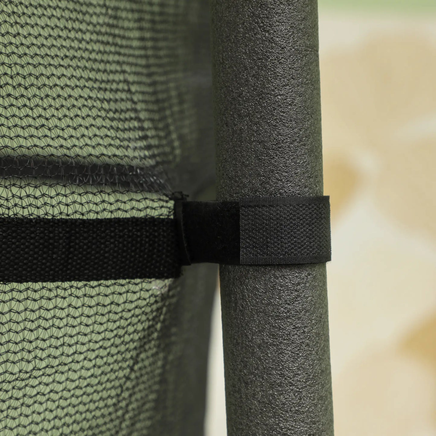 Nancy's Canevino Trampoline met Veiligheidsnet - Zwart - ± Ø 160 cm